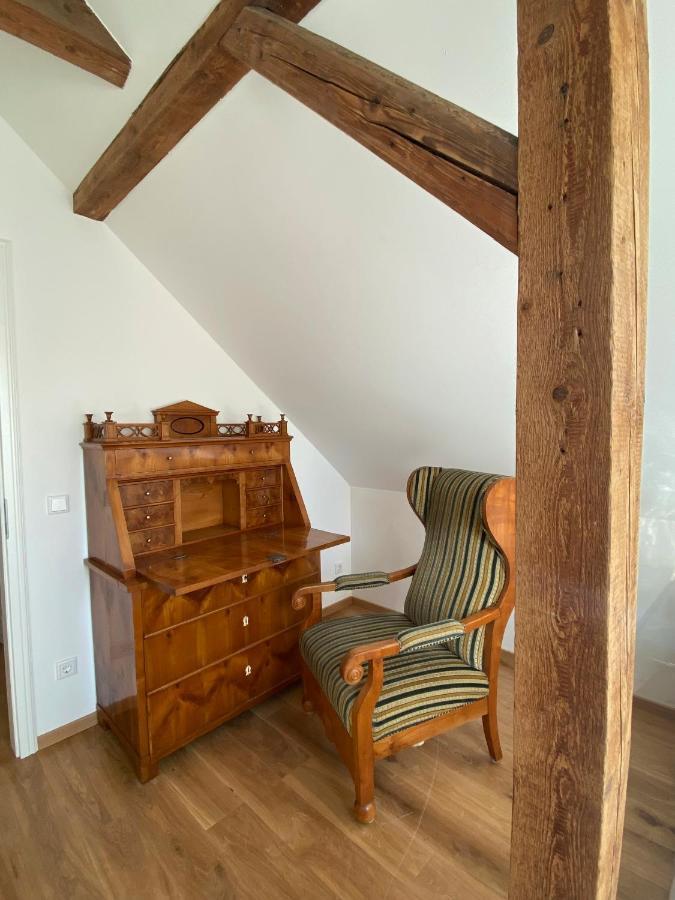 Altes Pfarrhaus Apartment Papstdorf Exterior photo