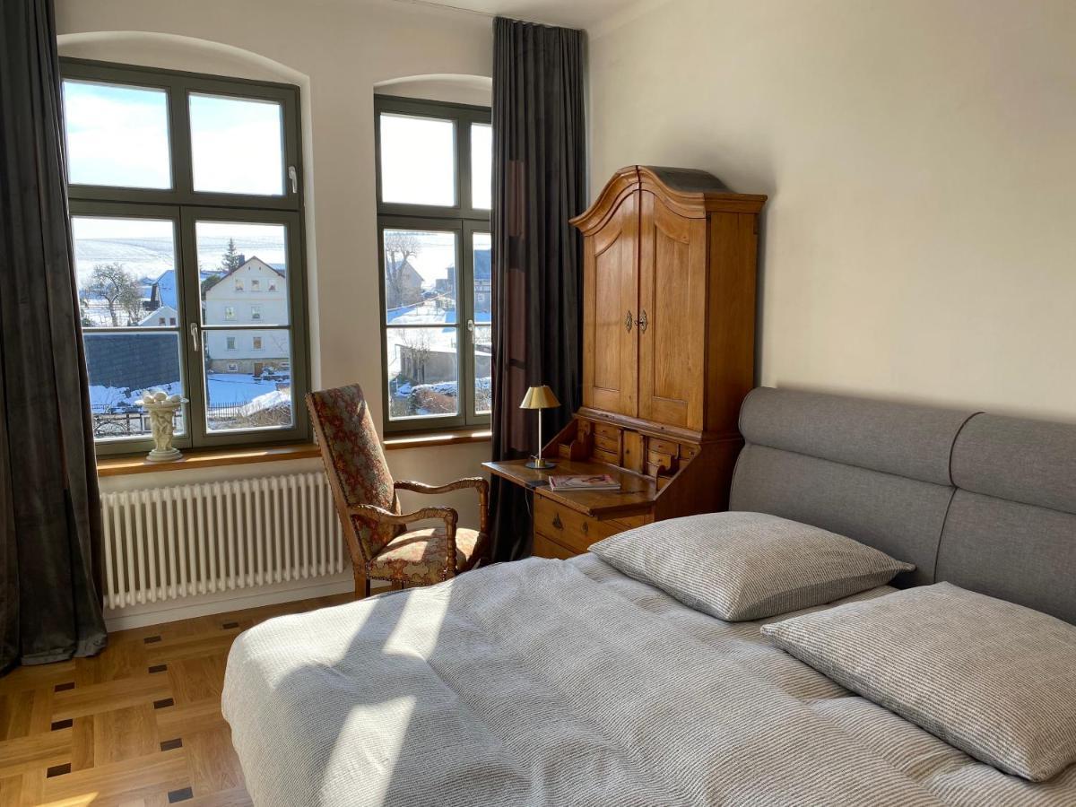 Altes Pfarrhaus Apartment Papstdorf Exterior photo